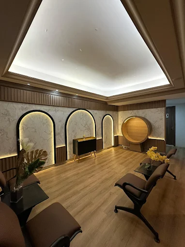 Interior da clínica